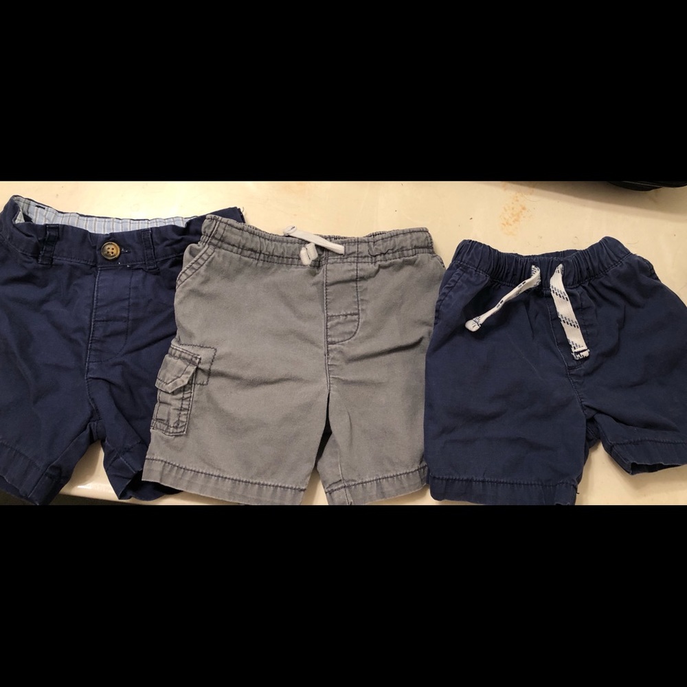 3 pairs of Carter’s Shorts